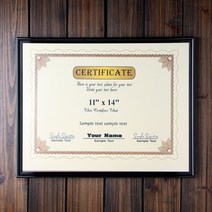 에브리데이쇼핑증명서 상장 액자 11x14 다크브라운 고급액자 상장액자 벽걸이액자 벽걸이용액자 다용도벽걸이액자+dpqmflepdl, 상품대박