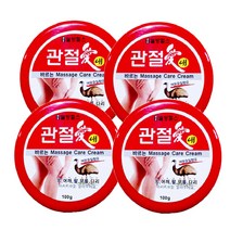웰빙헬스팜 관절애 바르는 마사지크림, 1개, 4개