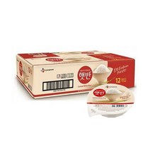 CJ 햇반 200g x12개 즉석밥 아침밥, 상세페이지 참조