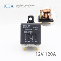 자동차 컨버터 인버터 고전류 스타터 릴레이 자동 전원 120A 150A 200A 12V 24V 48V 60V 72V, 2.120A Relay Kit - 24V, 1개