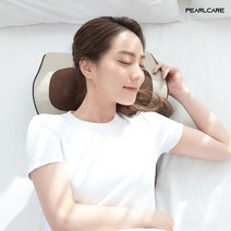 펄케어 베개형 목 어깨 무선안마기 무선 마사지기