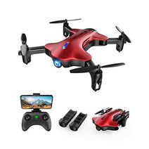 DBPOWER 드론 100g 미만 카메라 포함 1080P 옥외 접이식 호버링 소형 FPV 국내 인증 완료 고도 유지 헤드리스 모드