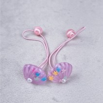 베베까꿍 유아방울 여아방울 조개방울 헤어링 머리방울