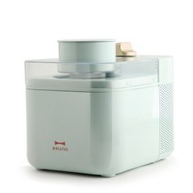 소프트 아이스크림 제조기 슬러시 만드는 기계 눈꽃빙수 메이커 자동 제빙기 500ml 홈 이탈리아 미니 완전 셔벗 과일 요구르트 자체 냉각 diy 스, 하늘색, 220V, 유럽 ​​연합