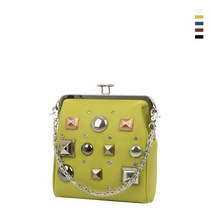 비앤부르뜨 소가죽 스톤 미니 토트 크로스백/스크래치