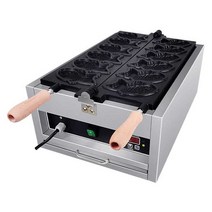 붕어빵 기계 틀 제조기 창업 노점 장사 상업용 12구, 전기가열 더블 플레이트 12마리