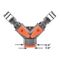 자동 관수장치 물주기 미니스프링쿨러 12 34 1 인치 정원 호스 퀵 커넥터 파이프 커플러 정지 물 연결 322016mm 수리 조인트 관개 시스템 어댑터, V