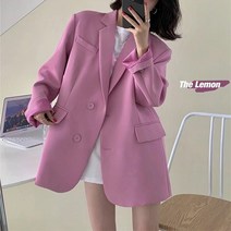 나라라오리 빅사이즈 자켓 오버핏 여성정장 재킷