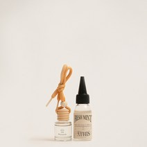 에이디스 차량용 천연디퓨저 천연방향제 차량용 디퓨져 방향제 30ml*2 걸이형, 피톤치드 차량용 디퓨저 30ml*2