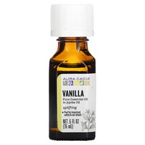 아우라카시아 순수 에센셜 오일 바닐라 15ml(0.5fl oz)
