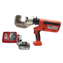 Auri 대진유압 충전식유압압착기TBCP400-40(20V)-5Ah(1팩)(IEC육각다이스포함), 1개