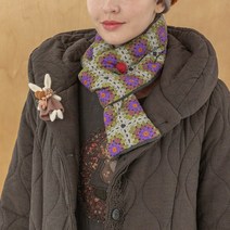 [디얼마미] 피오나고리 머플러 미시 중년 여성 50대 엄마목도리