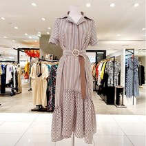 이랜드 [리안뉴욕]리안뉴욕 러블리 스트라이프 원피스 ROGWOP020