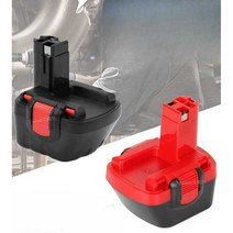 보쉬 호환 7.2 9.6 12 14.4 18v 배터리 GSR9.6-2호환, 12v 3000mAh, 1개
