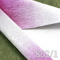 파스텔크래프트 [이탈리아 수입][180g] 투톤 그라데이션 메탈 주름지 6색, 1롤, 802/1 - 50x250cm/180g