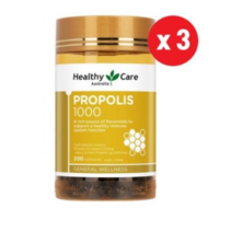 호주 프리미엄 헬스케어 프로폴리스 1000mg 영양제 200정 3병특가, 3병, 200캡슐