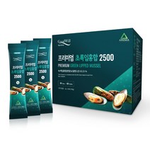 [굿윌] NEW 관절 건강 프리미엄 호주 초록입홍합 환 2500, 굿윌 초록입홍합 2500 (2개월분 60포), 3g