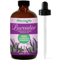Naturopathy 에센셜 오일 치료 등급 프리미엄 품질 아로마테라피에 적합 (오렌지 113.4g(4온스)), Lavender