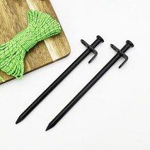 야광 고무링 블랙 단조 팩 20cm