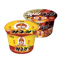 농심 카구리 4개 앵그리 짜파구리 4개 총 8개세트 카레짜장너구리