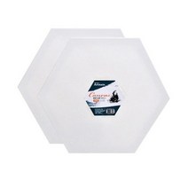 아트메이트 모양캔버스 육각형 20cm, 8개