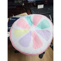 제주에서 판매하는 옛날 사탕 모형(의자 방석)