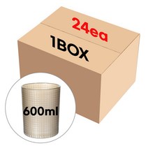 캔들 용기 골드 스톤 600ml 24개 박스 DIY 재료 향초