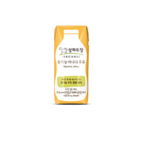 상하목장 유기농 멸균 바나나우유, 125ml, 10팩