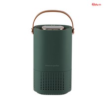Bzfwm 공기청정기 음이온 정화 /자동차와 재택 겸용 /포름알데히드 제거/세균을 제거하다/냄새를 없애다, 초록색
