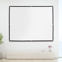 빔프로젝터 이동형 사무실빔스크린 스크린(203x152cm), 상세페이지 참조