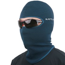 카투스 가을 겨울 봄 겸용 HEAT 페이스 바라클라바 BALACLAVA 복면 자전거 마스크, 블루그린