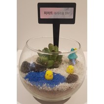 [피아트]당일발송 / 테라리움 테라리움만들기 식물만들기 만들기 키트 식물심기/학교단체수업 유치원단체수업 심리상담수업 방과후수업/원예수업 식물수업 다육이 병아리 피규어, 병아리 커플