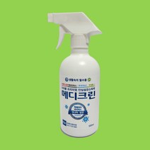 메디크린 뿌리는 살균소독제 500ml (FDA등록/이산화염소수/공기중 생분해), 10개
