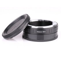 AI-MA with High Precision Glass Infinity Focus Lens Adapter Ring For NIKON 호환 호환 AI to Minolta M, 한개옵션0