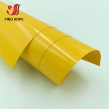 시트지 인쇄된 의류 패브릭 식탁보 장식 시트 싱크대 현관문 방문 가구 냉장고 접착시트 인테리어 시트지, 노란색, 12인치 x39인치(30x100cm)