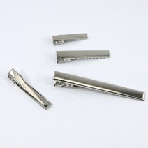 집게핀 일자집게핀 집게부자재 만들기재료, 중4.6cm