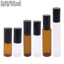 롤 온 롤러볼 향수 휴대용 여행용 공병 향수공병추천, 상세페이지참조, 갈색 - 5ml