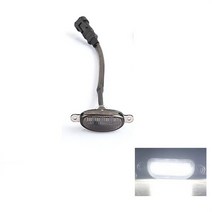 픽업트럭 3/4/5/6pcs 랩터 스타일 전면 그릴 방수 DRL 빛 픽업 오프로드 SUV, [01] Smoked Shell White, [03] 3pcs