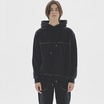 피버41 오버핏 자수 무지 후드 NEEDLE WORK HOODY 후드티