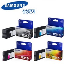 삼성 SL-J3560FW J3570FW J3520W 정품잉크 K310 C310 M310 Y310, 파랑 C310