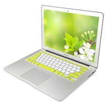 폰슈 맥북 노트북 키보드커버 Retina 그린, 1개, 40cm