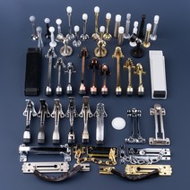 도어스토퍼 현관 말발굽 현관문 무타공 자석 일자스토퍼 문닫힘방지 스프링 안전고리, B-02 무타공 도어스토퍼 화이트