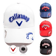 캘러웨이 골프모자 두개 세트 남여공용 CG BEAR 골프모자, 화이트+화이트