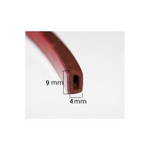 메인 입구 도어 씰 스트립 실리콘 개스킷 쿠션 화이트 그레이 브라운 갭, 6 M, 12