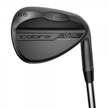 Cobra 남성용 2023 SnakeBite 블랙 웨지, 오른쪽, 56.0, 7.0 + 와이드로우+KBS 하이레브 2.0 125+뻣