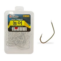 금호조침 덕용 농어 백조기 우럭 광어 부시리 생미끼 외수질 채비 묶음 바늘 KE-213, 01.KE-213 농어덕용 19호