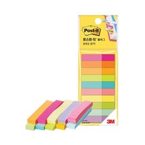 [RA㏓] 3M 포스트잇 인덱스탭 670-MP 형광10색X45 10X50mm 메모지 탁상용 사무용품 컬러 플래그 인덱스텝 사무용 미니 레그 예쁜 인덱스 다용도 하이라 ▷_§Ea, 《본상품》