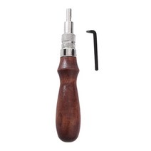 가죽공예칼 조정 가능한 가죽 에지 스티칭 그루버 leathercraft 도구 digging 샤프 나이프 그루버 키트 leather craft shovel device, 를 입력하다, Type A