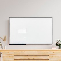 일반유리 유리칠판 화이트 심플블랙베젤 1200x2400 자석형, 자석형 전북/경북
