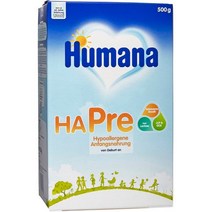 Humana 독일직배송 후마나 분유 HA PRE 프레 아기분유 분유추천 독일후마나 500g 1개